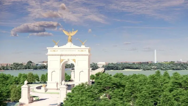 FAA weighs airspace safety for Trump’s DC Triumphal Arch