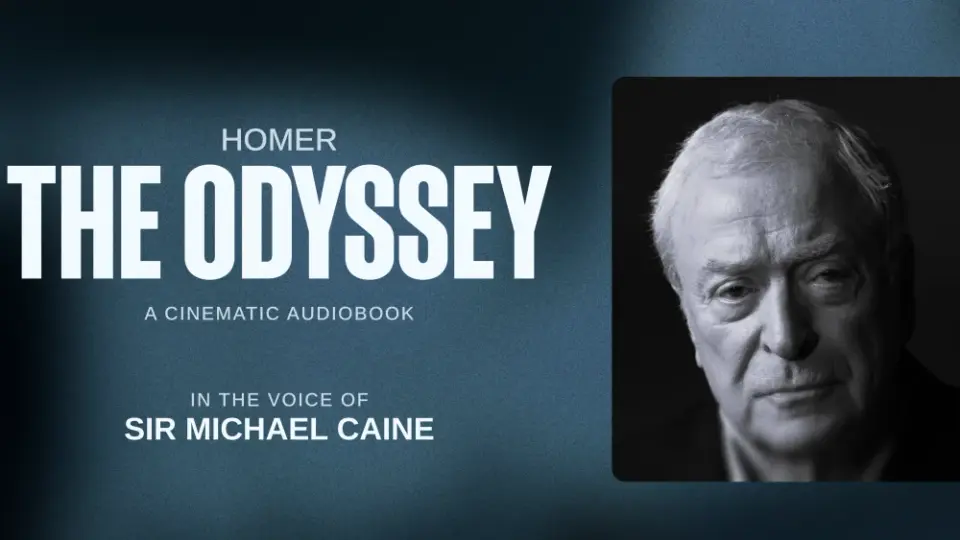 Michael Caine as AI Narrator Brews a 13-Hour Odyssey Audiobook