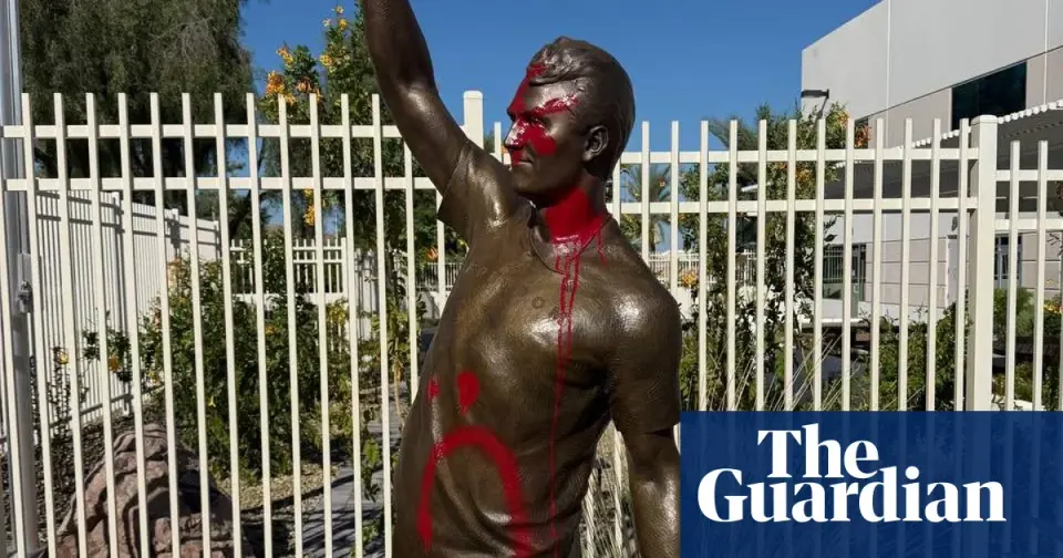 Vandalism Targets New Charlie Kirk Statue at Turning Point USA Headquarters