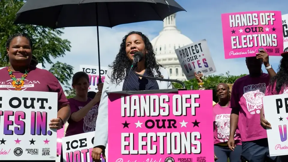 Democrats Warn Trump’s Election-Interference Threat Persists, Call for Massive Turnout