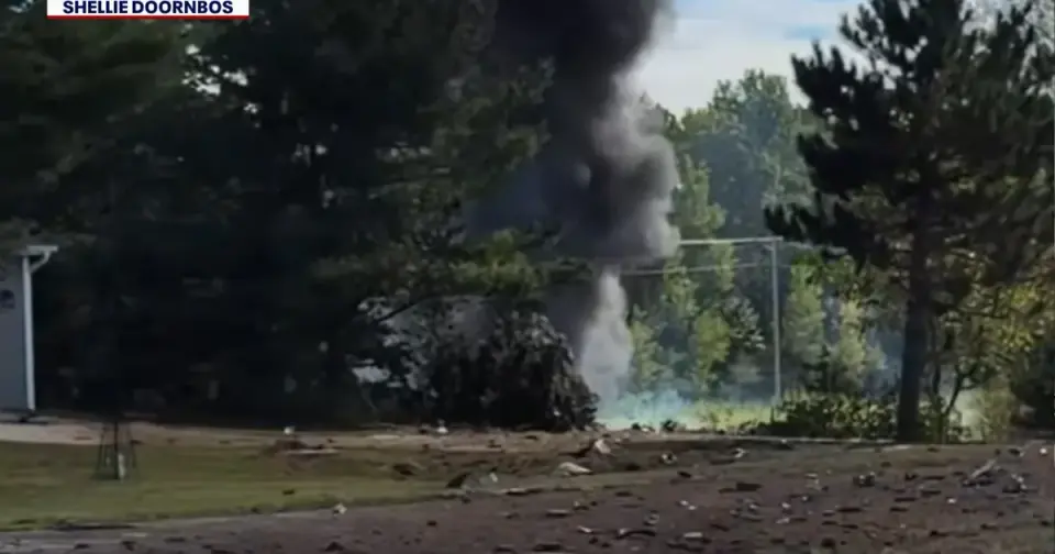 Texas Air National Guard F-16 crashes in Michigan during training, pilot safe