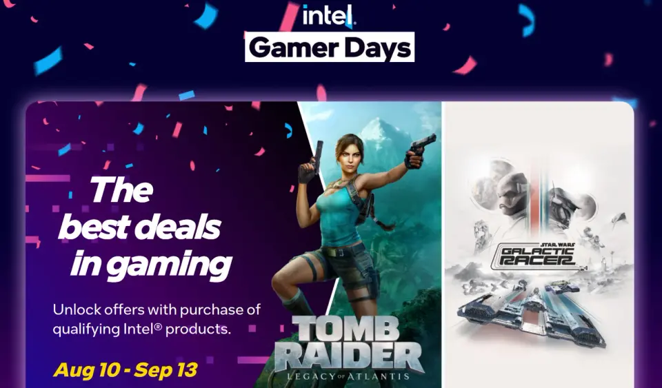 Intel Cuts Core Ultra Prices, Bundles $120 Tomb Raider & Star Wars Games
