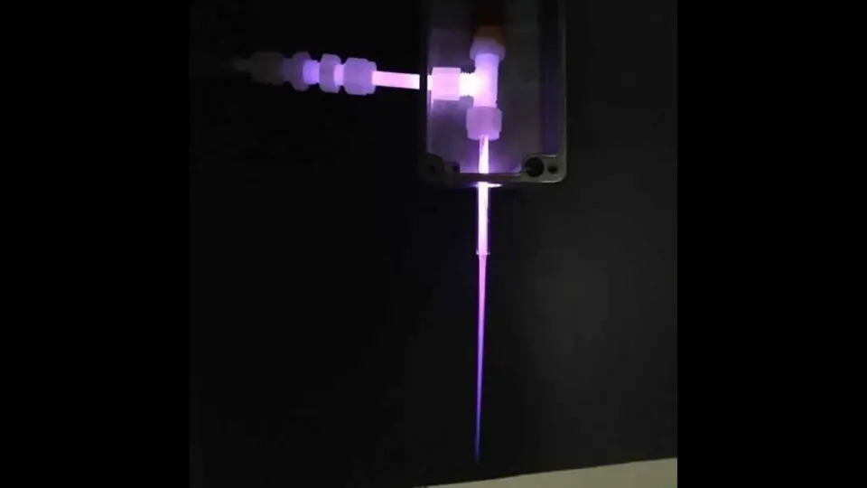 Plasma-powered laundry gun could dry-clean astronaut clothes in space