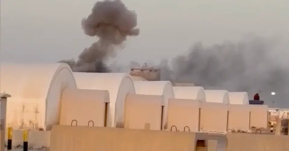 Footage reveals Iran's assault on Camp Buehring and the U.S. retreat from Kuwait
