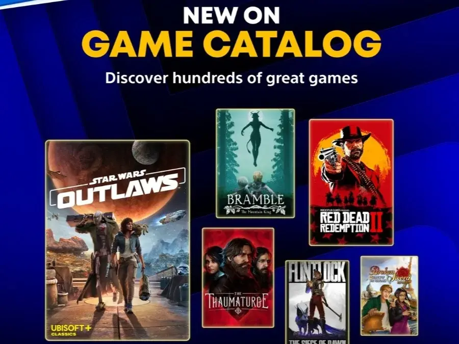 PS Plus May 2026 Adds Red Dead Redemption 2 and Star Wars Outlaws to the Catalogue