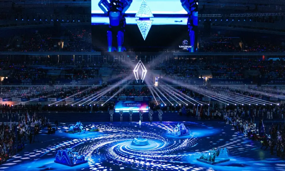 Beijing Opens 2nd World Humanoid Robot Games with Autonomous Archery Display