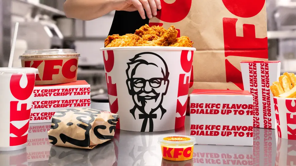 KFC rolls out a subtle, experience-led rebrand centered on a sleeker Colonel