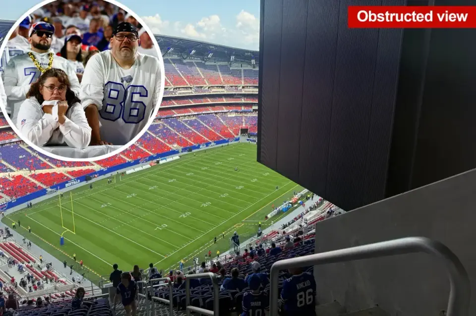 Bills Fans Grip Obstructed Views at $2.2B Highmark Stadium