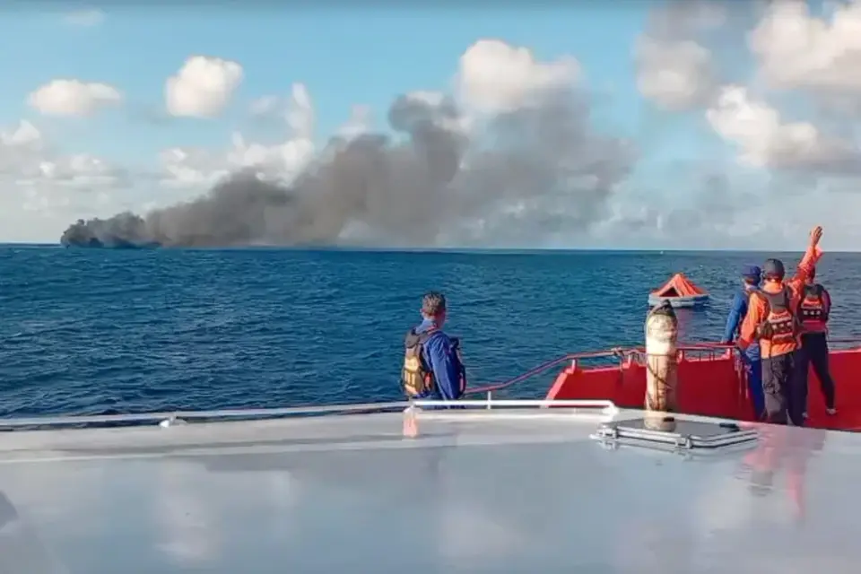 Tragedy at Bali Strait: Ferry Fire Leaves at Least One Dead, Dozens Rescued