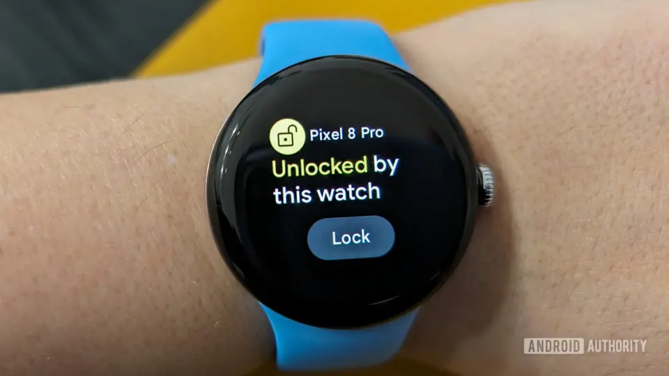 Pixel Phone to Watch Unlock could reverse how you access your Pixel Watch