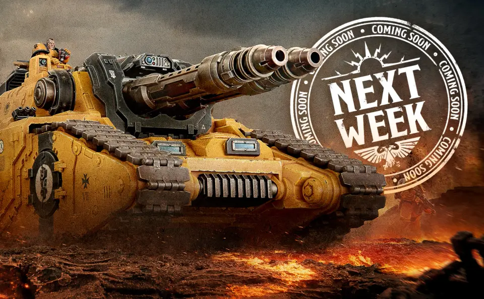 Horus Heresy Tanks Lead Next Week’s Pre-Orders