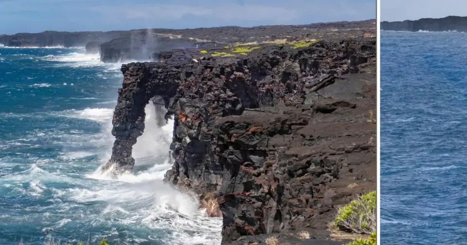 Hawaii's 550-Year-Old Hōlei Sea Arch Vanishes After Storm