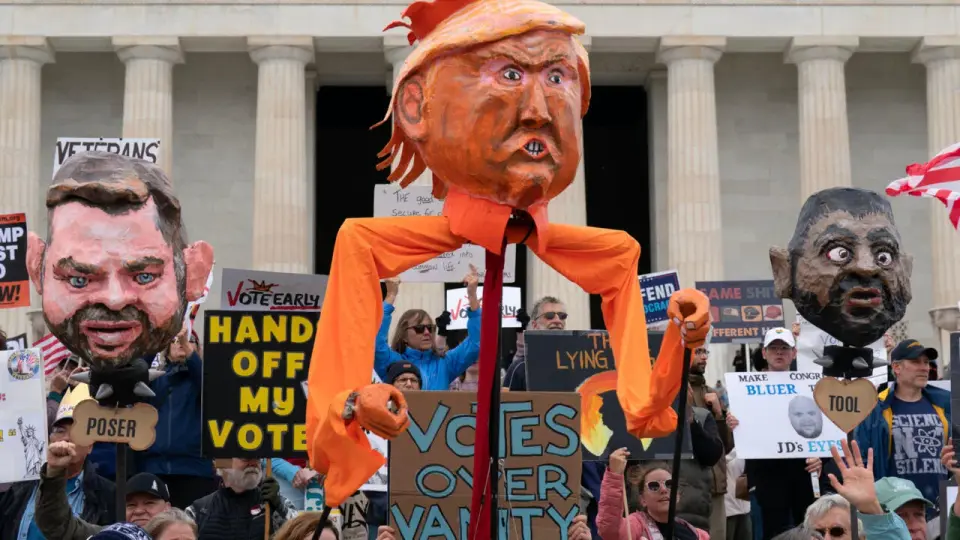 Atlanta 'No Kings' Rally Shifts Focus to Midterm Voter Mobilization