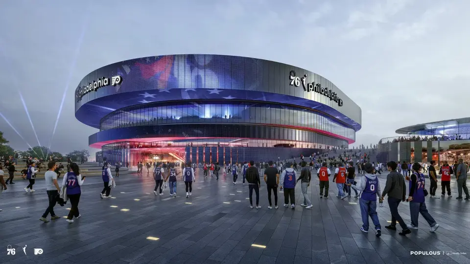 Sixers reveal South Philly arena images on track for 2030 opening