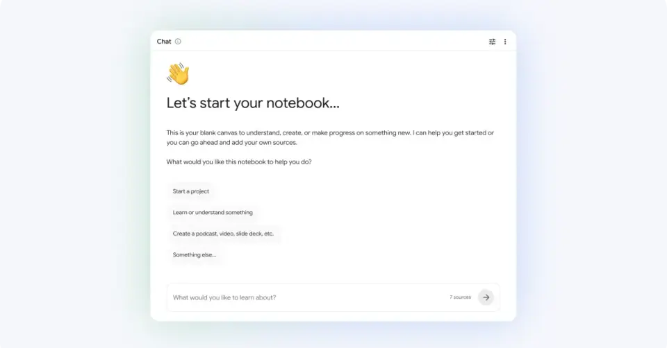 NotebookLM gets cloud-powered Gemini 3.5 for smarter research and source discovery