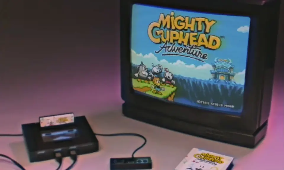 Studio MDHR Teases 8-Bit Mighty Cuphead Adventure for Sega Master System