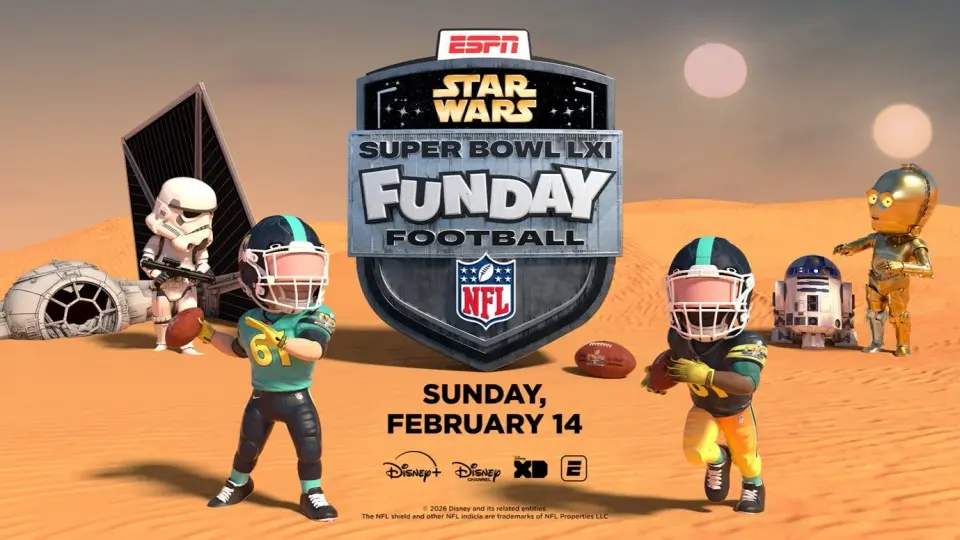 Star Wars Funday Football: ESPN, Lucasfilm, and NFL to Launch Animated Super Bowl LXI Telecast