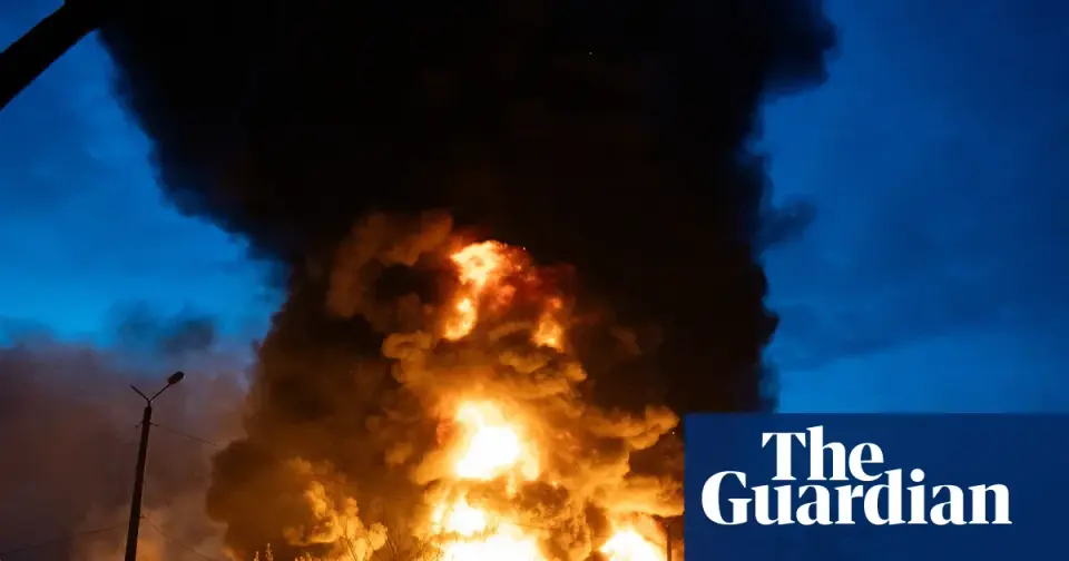 Russia pounds Ukraine with drones and missiles, 12 dead