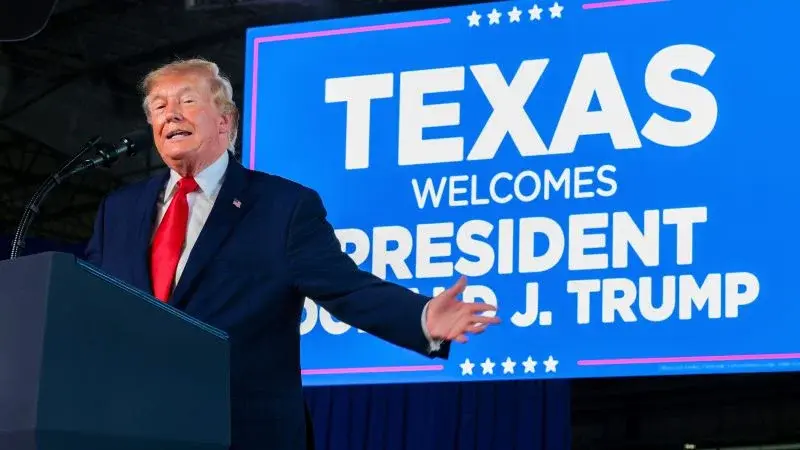 Trump's Texas Rally and Methane Rollback Clash with Democratic Gains