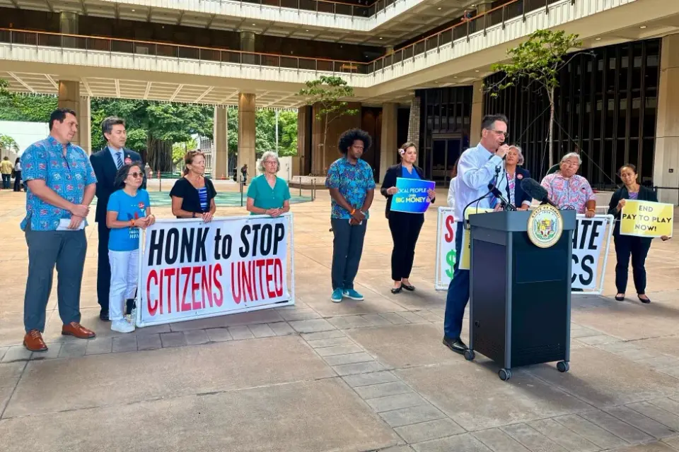 Hawaii moves to curb corporate money in politics after Citizens United ruling