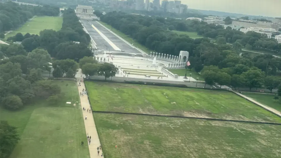 Trump singles out vandals over National Mall grass after Independence Day celebration