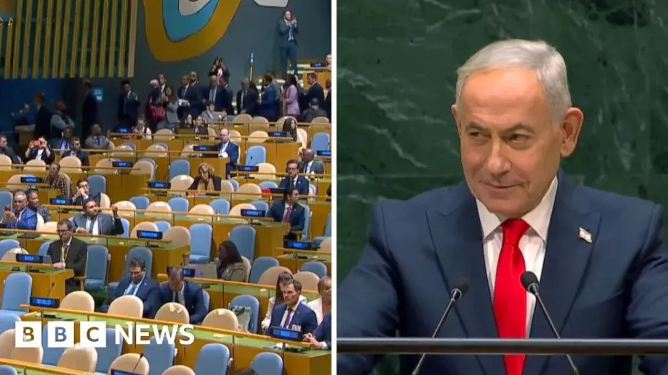 Netanyahu's UN Address Sparks Mass Walkouts and NYC Protests