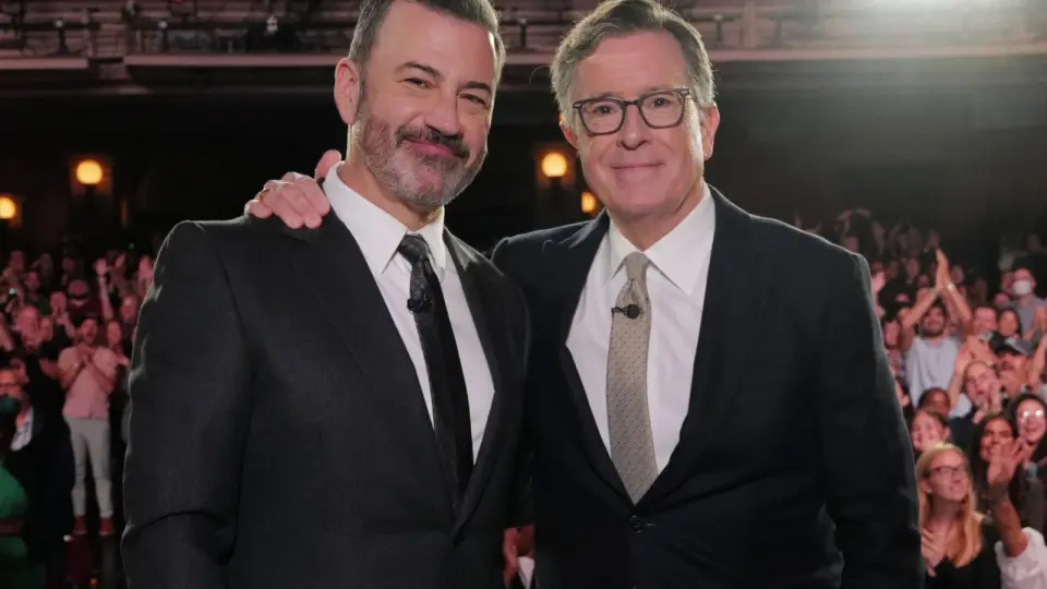 Kimmel Plans a Late-Night Rerun to Honor Colbert’s Final The Late Show