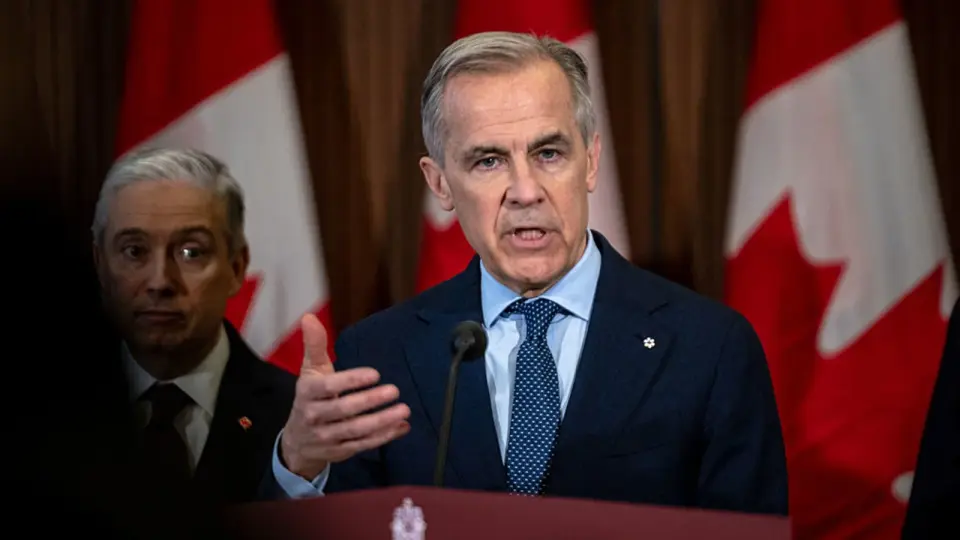Carney Rejects Lutnick’s Blame as U.S.-Canada Tariff War Escalates