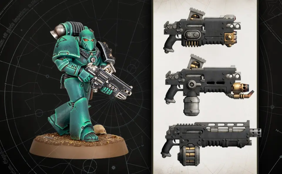 Horus Heresy Veterans Upgraded with Fresh Combi-Weapons and Shotguns