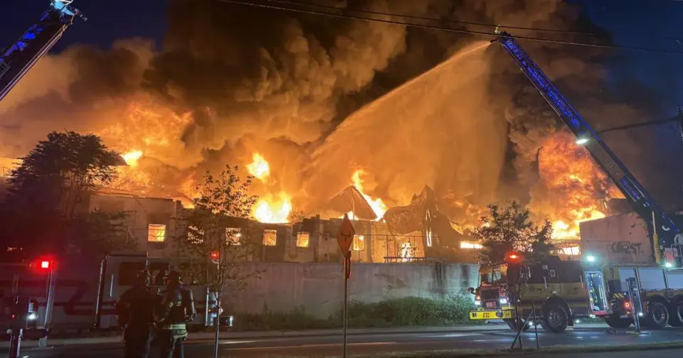 Six-alarm Allentown fire forces evacuations; shelter opened at church