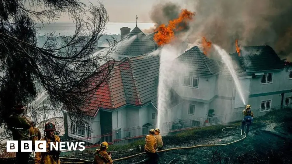 Santa Ana Winds Fuel Multi-County Wildfire Crisis in Southern California