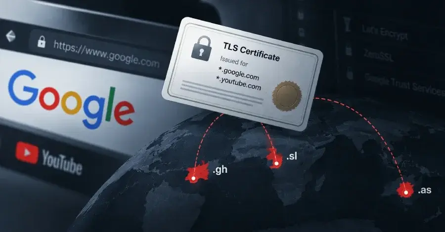 Hijacked ccTLDs Enable Forged Google Certificates