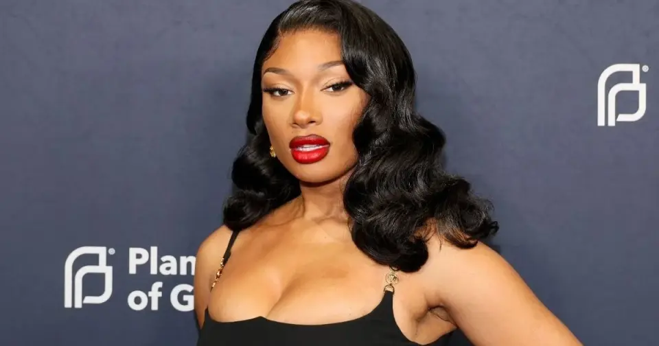 Megan Thee Stallion Wows Fans in Sheer Top Ahead of Moulin Rouge Finale