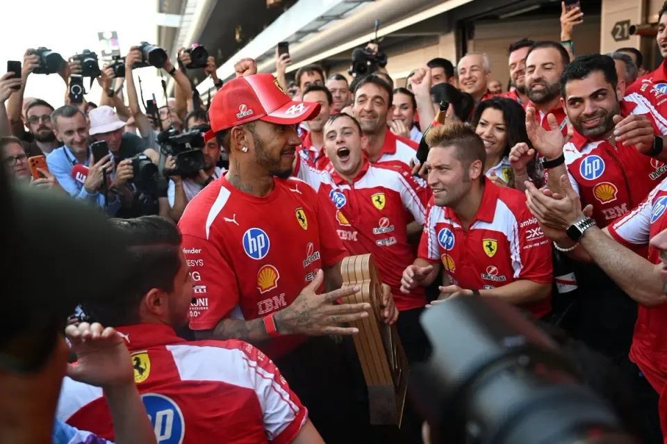 Hamilton seals first Ferrari win in Barcelona, electrifying F1 fans