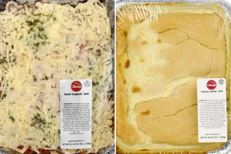 Ukrop’s Recalls 23k Pounds of Spaghetti and Chicken Cobbler Over Metal Contamination Fears
