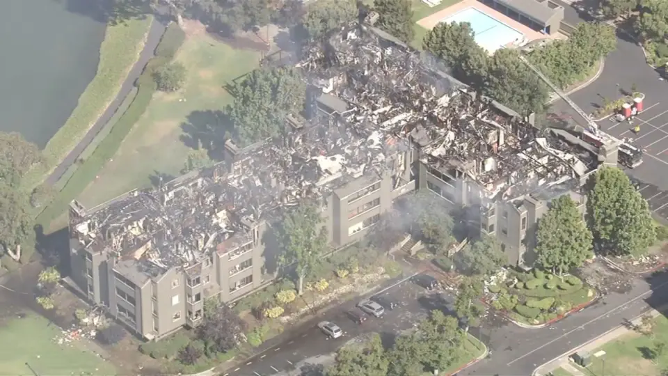 Deck propane grill triggers catastrophic Foster City condo fire