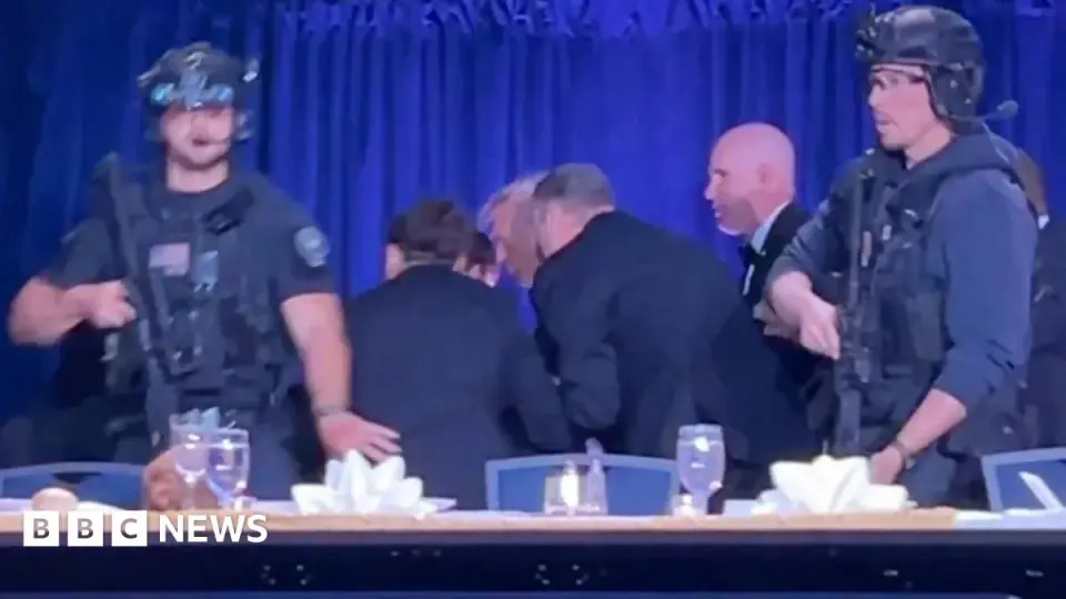 Trump unharmed as gunman arrested after White House press dinner shooting