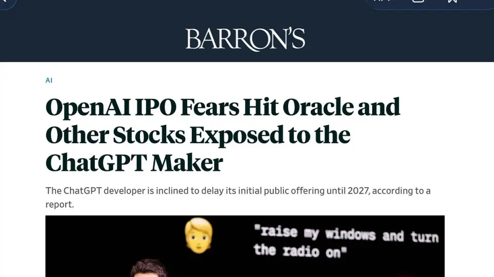 GenAI Hits Reality Check as IPO Delays and Market Doubts Grow