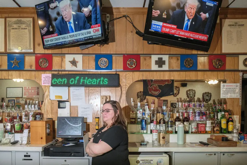 Economic strain dents Trump support among white, non-college voters