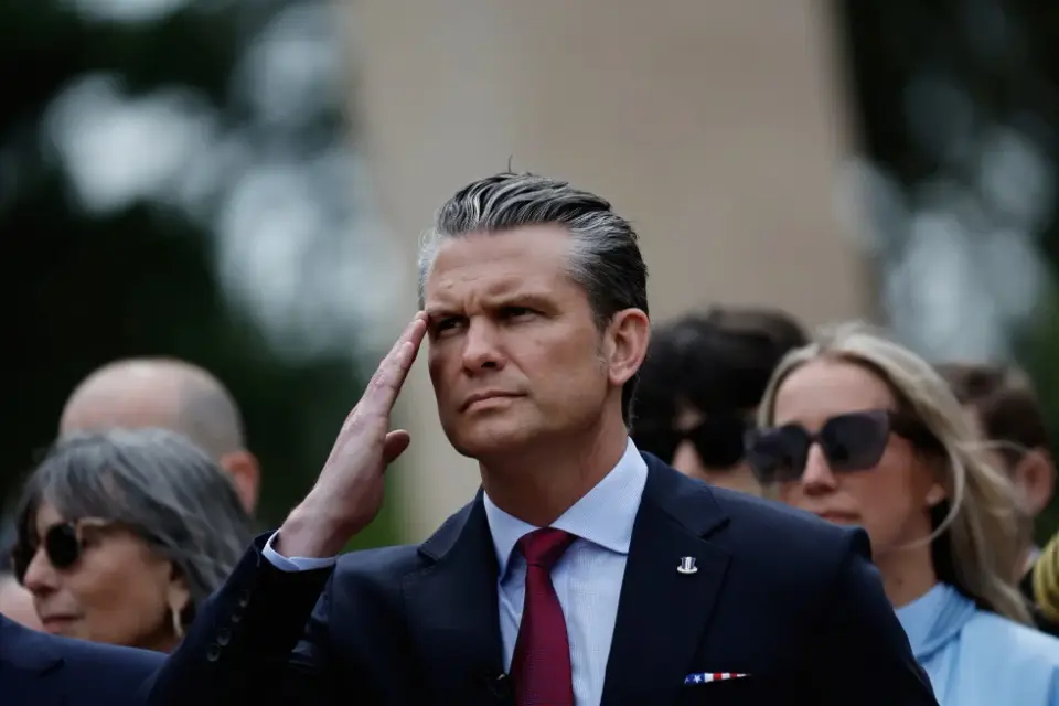 Hegseth frames migration as a modern invasion at D-Day ceremony