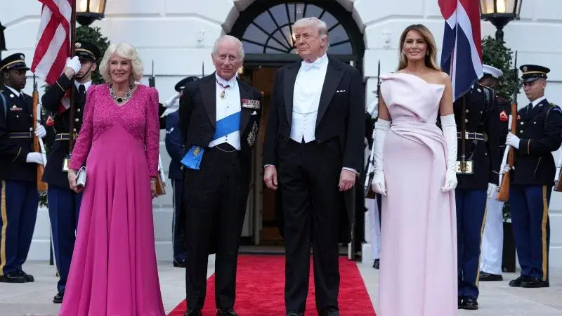 Charles and Trump reaffirm historic US-UK bond at White House state dinner