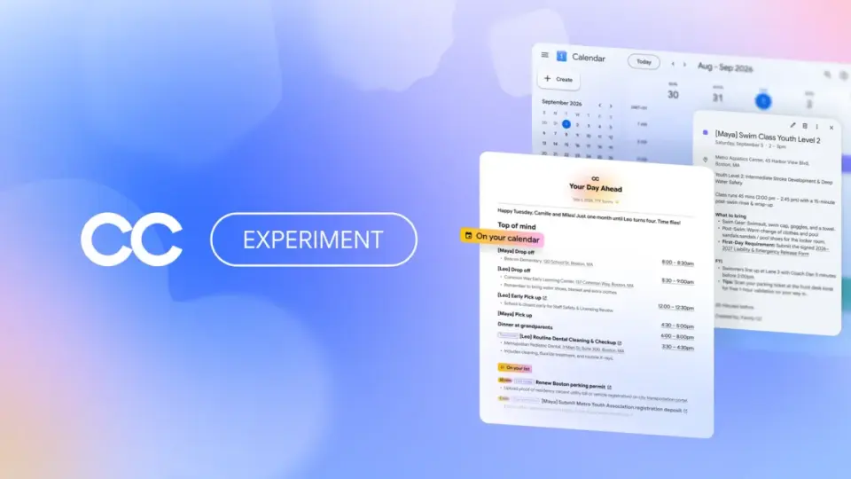 Google rolls out CC: a family-focused AI to coordinate chores and calendars