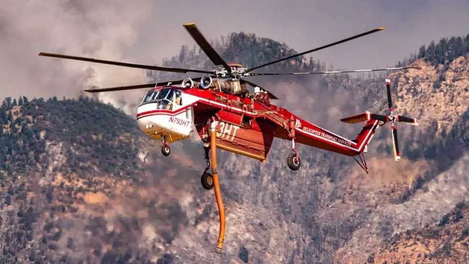 Firefighting helicopter crash during Utah's Widemouth 2 Fire leaves crew unaccounted