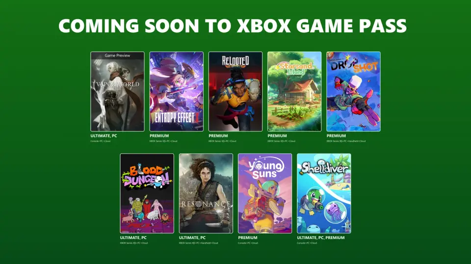 Game Pass Expands With Resonance and a Wave of Day-One Titles
