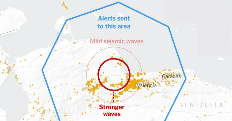 Android Alerts Give Venezuela Seconds of Warning Before Quakes