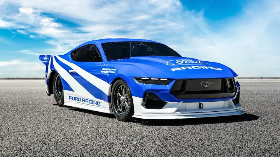 Ford's Mustang Cobra Jet 2200 Smashes EV Quarter-Mile Record at 6.87s