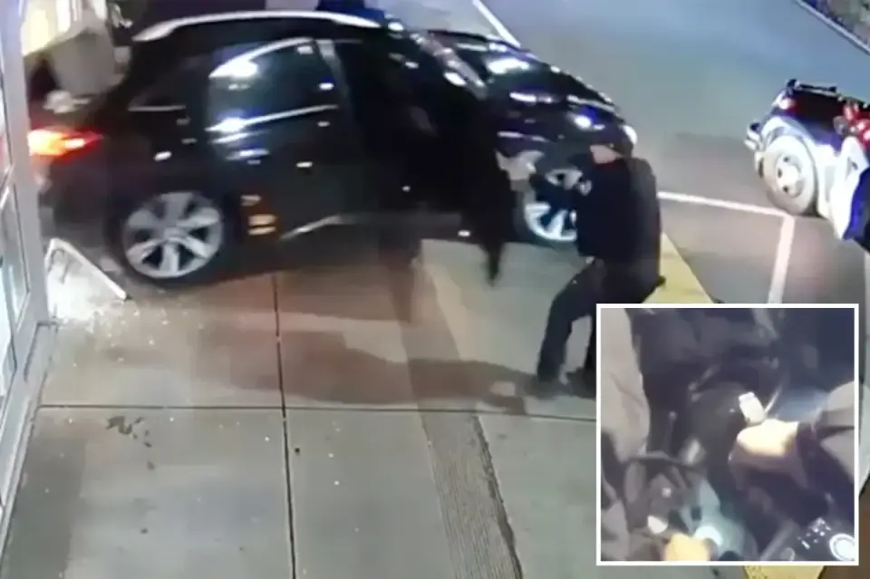 Antioch officer fights for life inside high-speed getaway car during robbery, captured on body cam