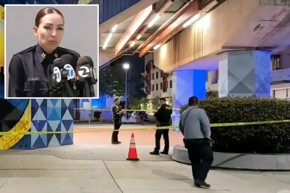 Oakland mass-stabbing: suspect unnamed as police probe unfolds