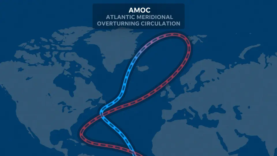 Ancient volcanic bursts reveal AMOC’s vulnerability to climate disturbance