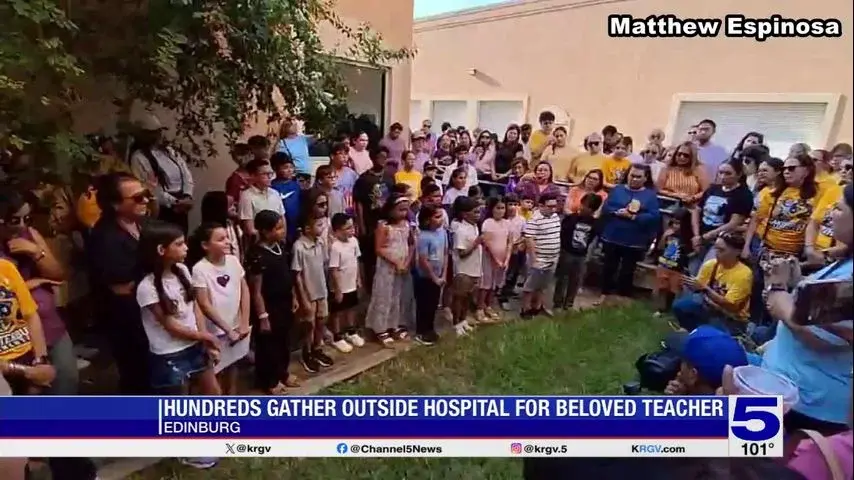 Edinburg teacher remembered as community rallies after brain aneurysm and organ donation plans